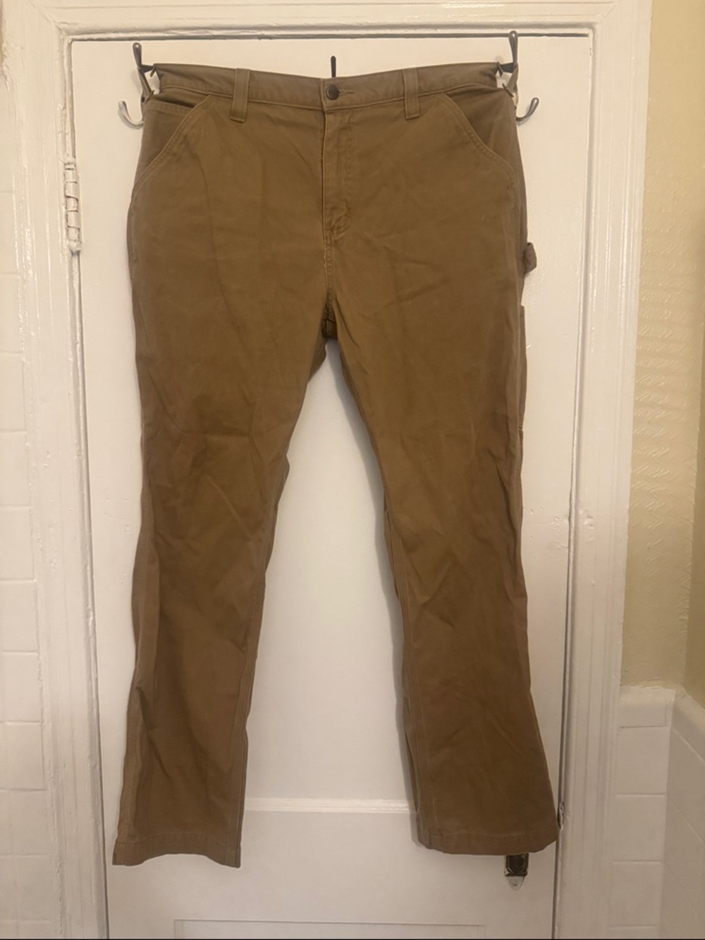 Carhartt Tan Carpenter Pants Size 36x32